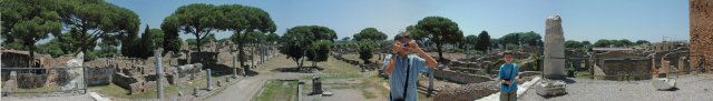 Ostia Antica - Ausgrabungsstätte der antiken Stadt