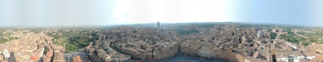 Siena - Rundblick vom Campanile