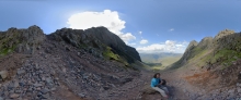 Lake-District: Der steile Aufstieg zum Scafell Pike