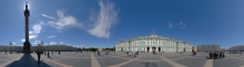 St. Petersburg - Schlossplatz vor der Eremitage