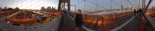 On the Booklyn Bridge - New York