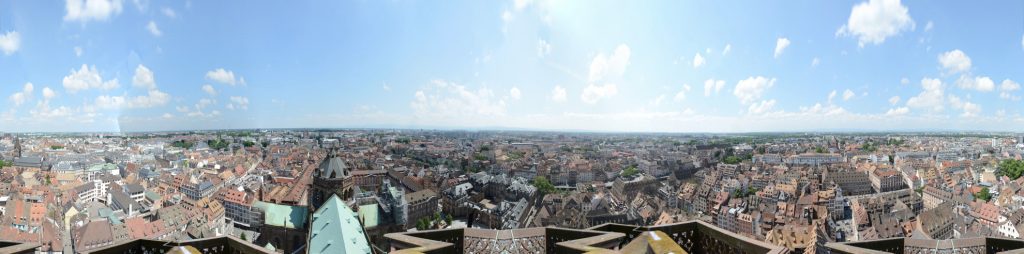 Blick vom Strassburger Münster